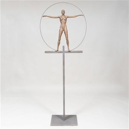 Sample artwork by Artis Lane (Born 1927), known for realist figure sculpture, painting, printmaking - View similar artists and auction records