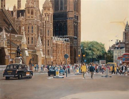 PARLIAMENT SQUARE - THE HOUSE OF COMMONS
