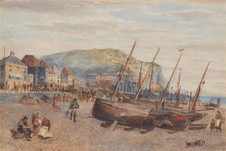 Sample artwork by Edward Penstone (fl.1871 - 1896), known for painting - View similar artists and auction records