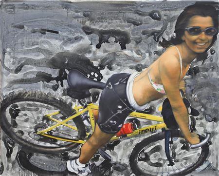 Untitled (girl on bike)
