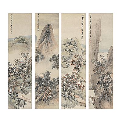 Landscapes of the Four Seasons, 1886