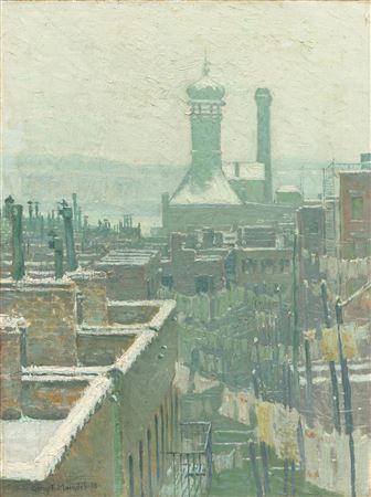 Rooftops in Winter
