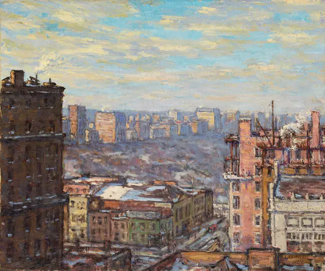 New York Winter Scene