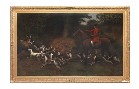 Huntsman and hounds