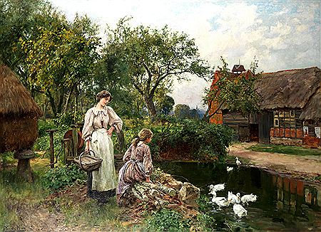 The duck pond