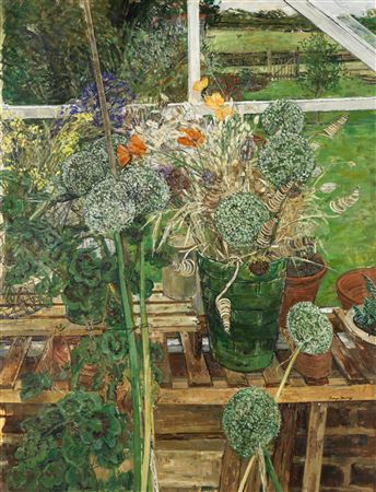 Flowerpiece by Olwyn Bowey - Auction record, sale price, and art valuation. Compare with similar artists and explore comparable artworks.