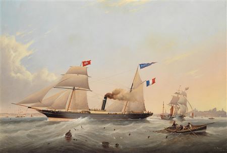 The Paris off Tynemouth