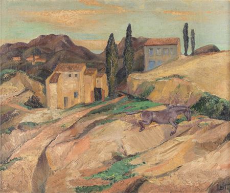 Sample artwork by Arthur Lett-Haines (1894 - 1978), known for painting - View similar artists and auction records
