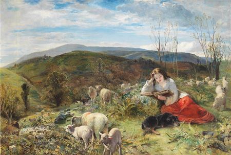 Tibbie Inglis, the shepherd's daughter by Thomas Falcon Marshall - Auction record, sale price, and art valuation. Compare with similar artists and explore comparable artworks.