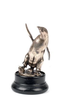 A rare Penguin mascot