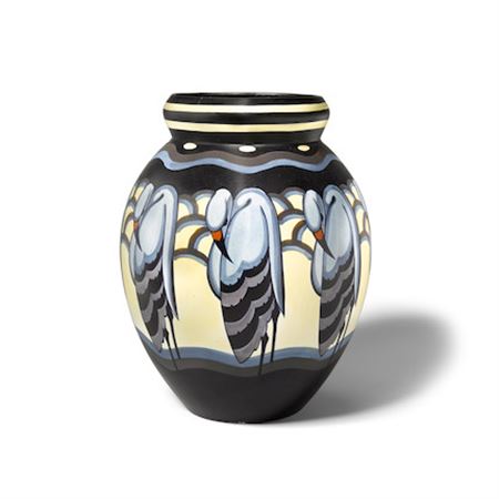 Highly Rare Stork Vase