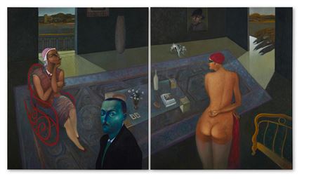 The Latin Lover (Diptych)