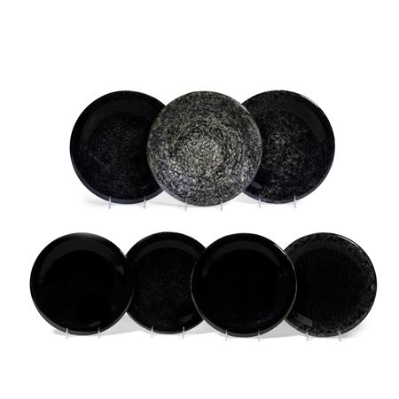 Set of Seven Large Plates