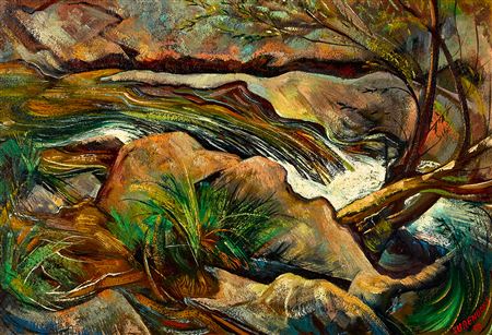Sullivan Creek Rapids by Charles Frederick Surendorf - Auction record, sale price, and art valuation. Compare with similar artists and explore comparable artworks.