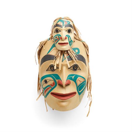 "Dog Salmon Woman with Child," 1990