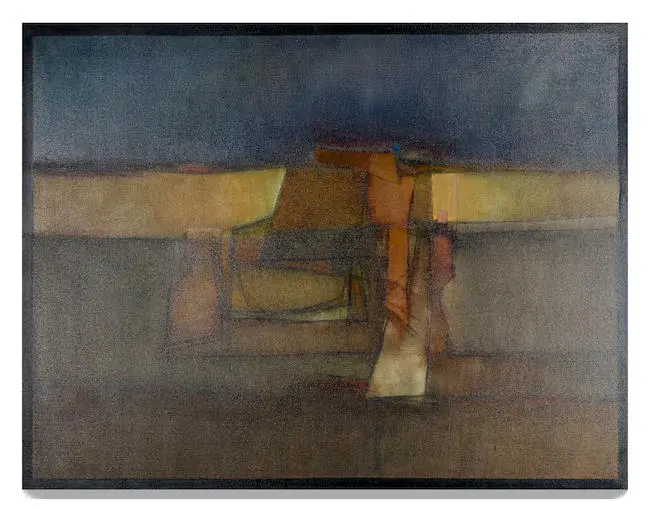 Dark Landscape #405, 1985 by Kenneth Goehring - Auction record, sale price, and art valuation. Compare with similar artists and explore comparable artworks.