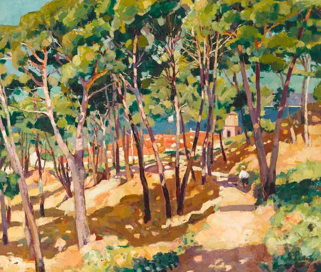 Paysage ensoleille, Saint Tropez