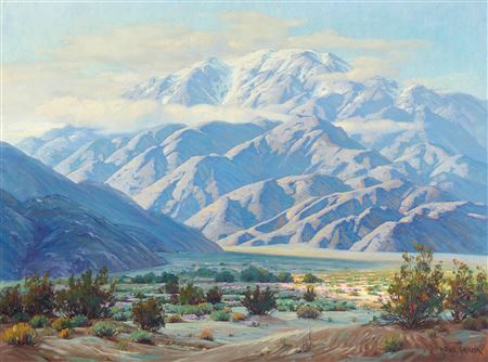 San Gorgonio by Paul A Grimm - Auction record, sale price, and art valuation. Compare with similar artists and explore comparable artworks.