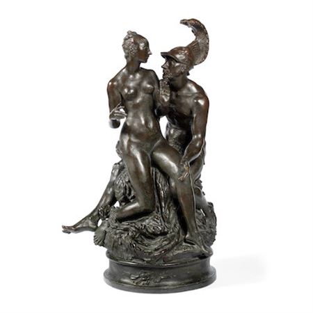 A very rare bronze group of Mars and Venus, circa 1938 by Paul Scheurich - Auction record, sale price, and art valuation. Compare with similar artists and explore comparable artworks.