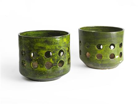 Deux cache-pots