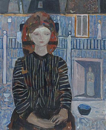 Sitting woman