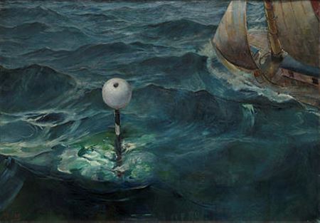 "Kobbegrunnen" by Christian Krohg - Auction record, sale price, and art valuation. Compare with similar artists and explore comparable artworks.