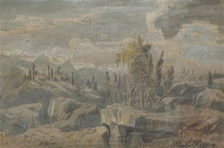 "Landskap" 1856/1873-74 by Lars Hertervig - Auction record, sale price, and art valuation. Compare with similar artists and explore comparable artworks.