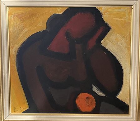 Sample artwork by Kai E Christiansen (1910 - 1975), known for painting - View similar artists and auction records