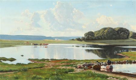 Sample artwork by Albert Rudinger (1838 - 1925), known for painting - View similar artists and auction records