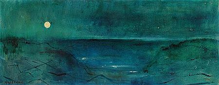Sample artwork by Arne A Hansen (Born 1922), known for painting - View similar artists and auction records