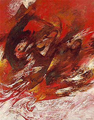“La rive blanche”, 1958.