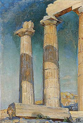 A Greek ruin