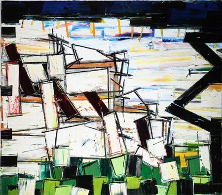 “Stack painting”