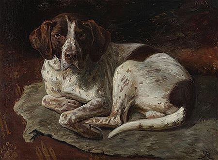 The dog Max