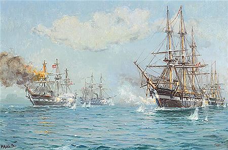 The Battle of Helgoland 9 May 1864