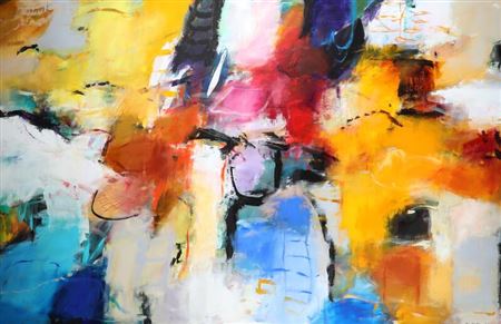 Sample artwork by Niels Kongsbak (Born 1952), known for painting - View similar artists and auction records