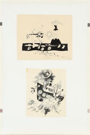 Five satirical compositions by Arne Ungermann - Auction record, sale price, and art valuation. Compare with similar artists and explore comparable artworks.