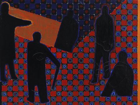 Composition with figures.