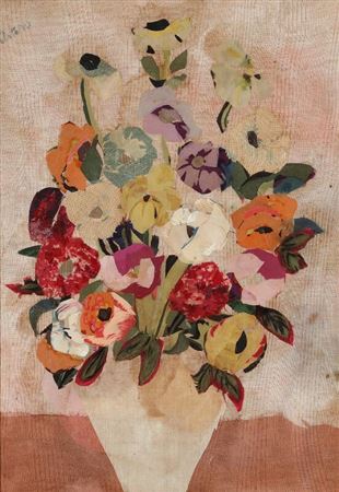 Composition with flowers