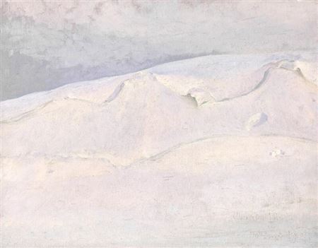 “Snefane i Danmarkshavn. Nordøst-Grønland”. Snowdrift near the Danish base during the Denmark Expedition to Greenland's Northeast Coast. by Achton Friis - Auction record, sale price, and art valuation. Compare with similar artists and explore comparable artworks.