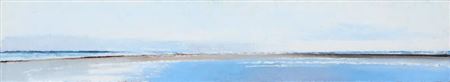 Costal scenery with breaking waves