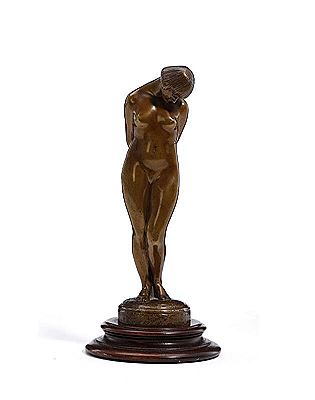 A female nude.