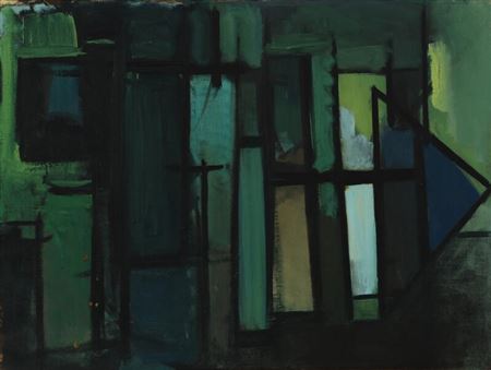 Sample artwork by Kjeld Hansen (Born 1919), known for painting - View similar artists and auction records