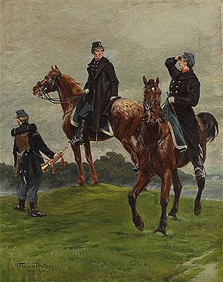“Oberst Læssøe ved Grydeskov 1850.”