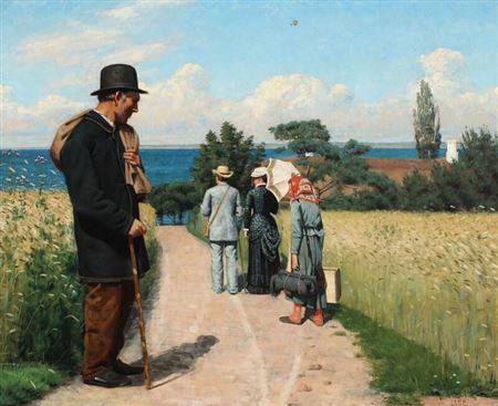 Sample artwork by Bernhard Ulrich Middelboe (1850 - 1931), known for painting - View similar artists and auction records