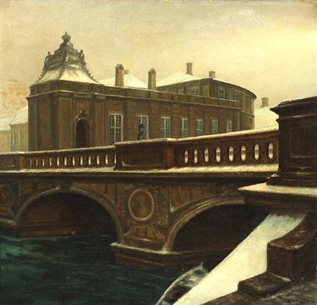 View from the Marmor Bridge by Lars Kliim - Auction record, sale price, and art valuation. Compare with similar artists and explore comparable artworks.