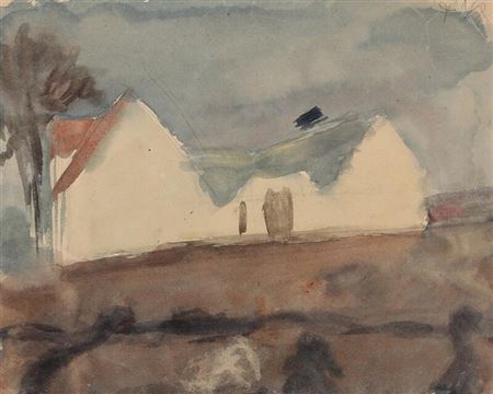 A farm. by Anna Klint Sorensen - Auction record, sale price, and art valuation. Compare with similar artists and explore comparable artworks.
