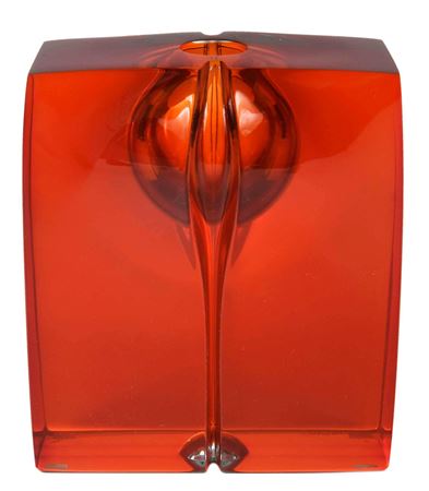 Split Red with Blue (TP 186), 1990 by Tom (Thomas) Patti - Auction record, sale price, and art valuation. Compare with similar artists and explore comparable artworks.