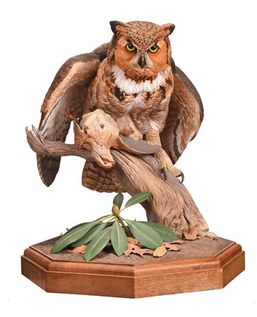Sample artwork by Ernie Muhlmatt (1926 - 2016), known for sculpture, decoys - View similar artists and auction records