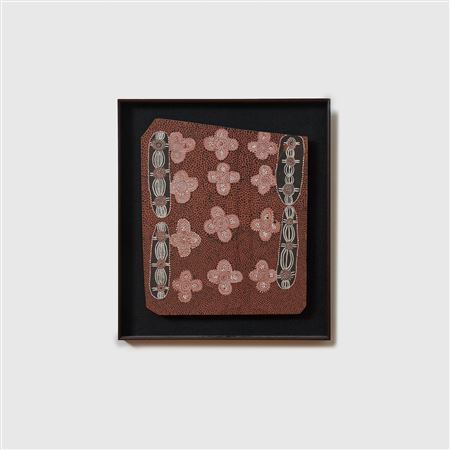 Sample artwork by Old Walter Tjampitjinpa (1912 - 1980), known for aboriginal art - View similar artists and auction records
